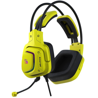 Bloody Headphone G575 Virtual 7.1 Surround Sound Gaming USB (Punk Yellow)