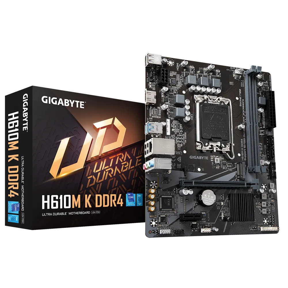 Gigabyte Motherboard H610m K DDR4