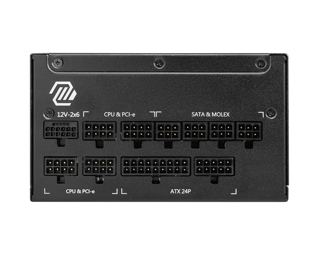 MSI MAG A1250GL PCIE5 PSU ATX 1250W 80+ Gold Fully Modular