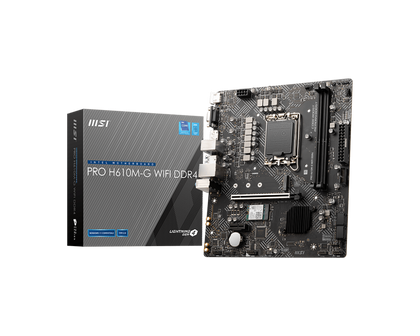 MSI Motherboard pro H610m-G WIFI DDR4