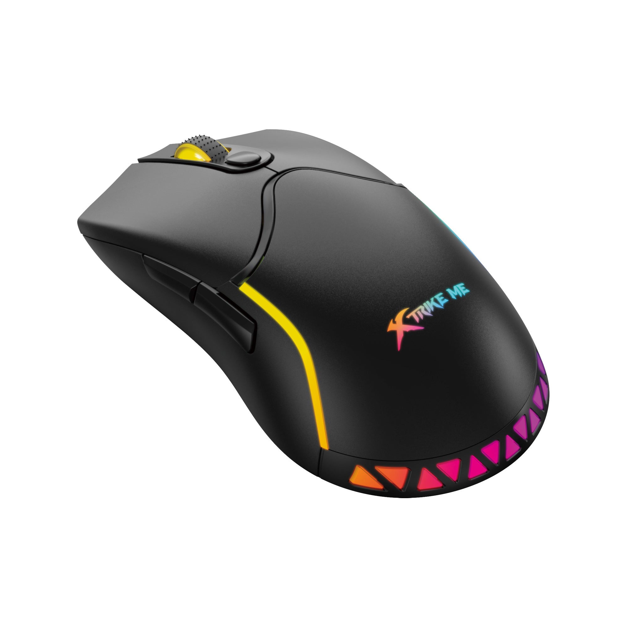 Xtrike Me Mouse Gaming  Gw-610 Wired/wireless 7 Button 8000 Dpi Black