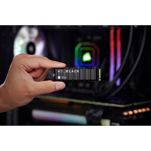 WD_BLACK SN850X NVMe SSD 2TB PCIe 4.0 With Heatsink