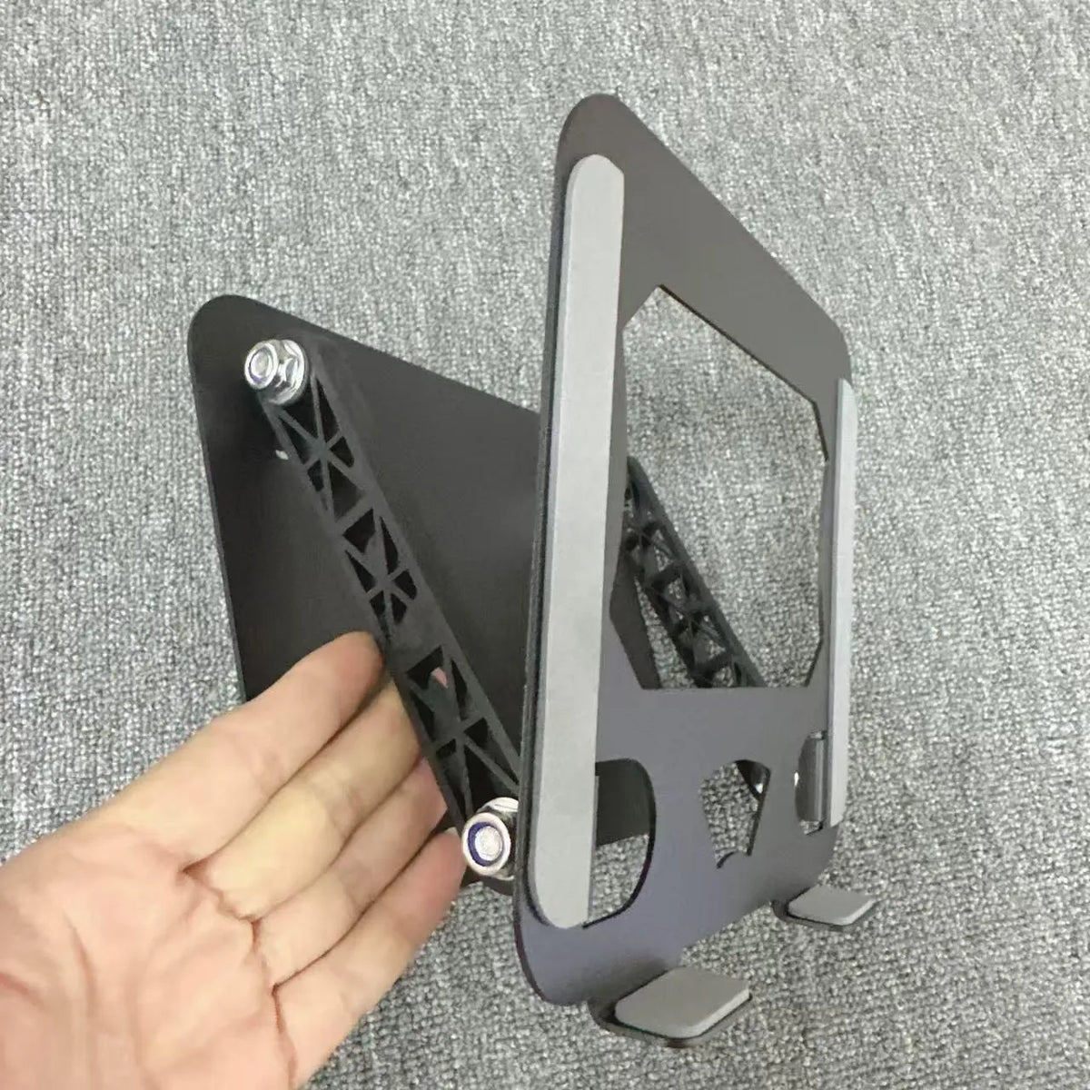 Laptop Stand Aluminum , Ergonomic Detachable Stand, Notebook Riser