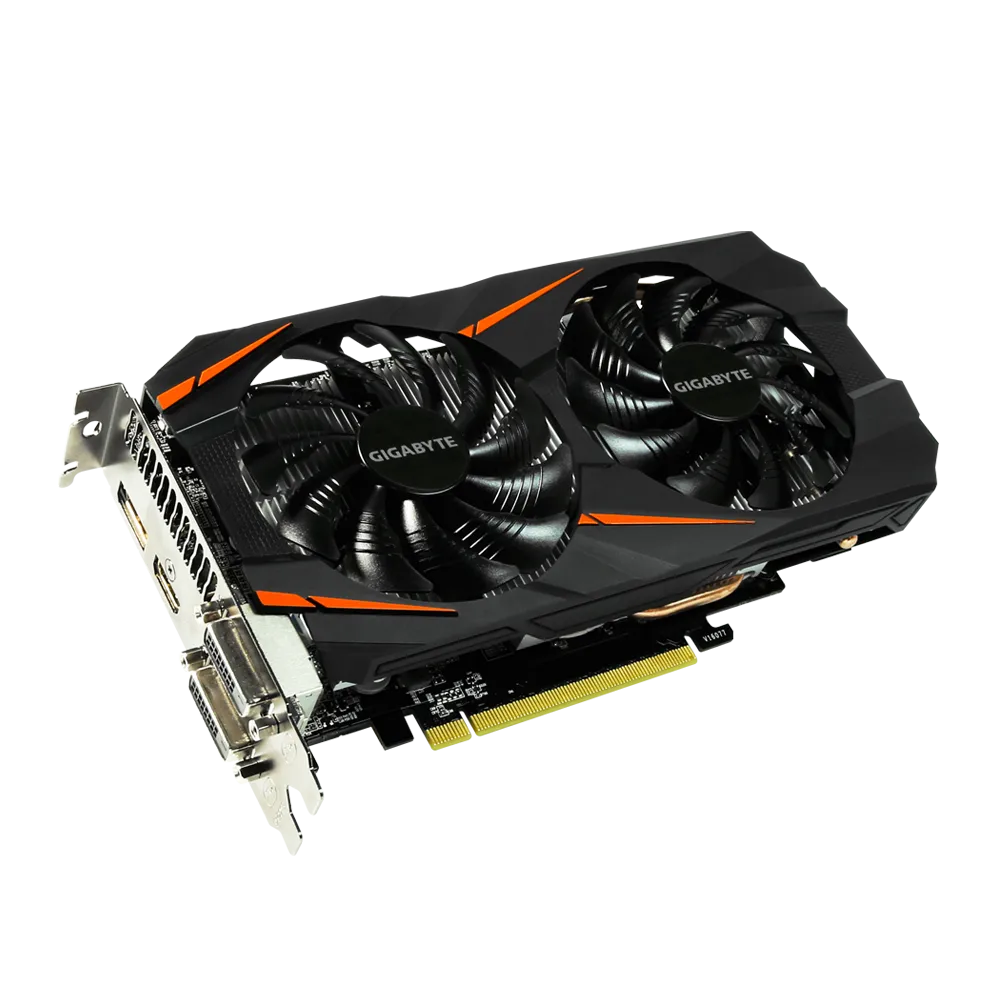 Gigabyte Graphic Card GTX 1060 3GB Windforce GDDR5 Without Box Used