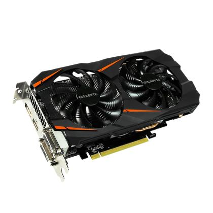 Gigabyte Graphic Card GTX 1060 3GB Windforce GDDR5 Without Box Used