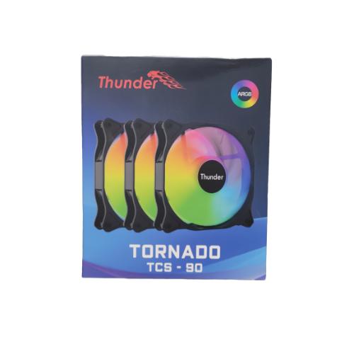 Thunder Case Fan Tornado TCS-90 ARGB Kit - 3 Fans