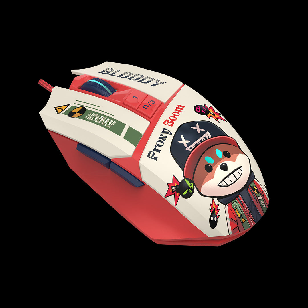 Bloody W63 Max RGB Gaming Mouse Proxy-Boom
