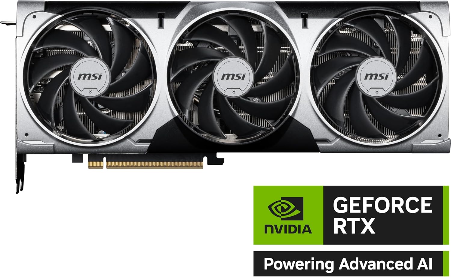 MSI Graphic Card RTX 5070 12GB Ventus 3x OC