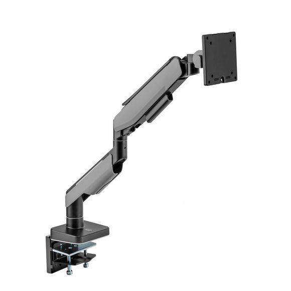 MXG Led Stand HMA-12R Heavy Duty RGB Gaming Monitor Arm Matte Black