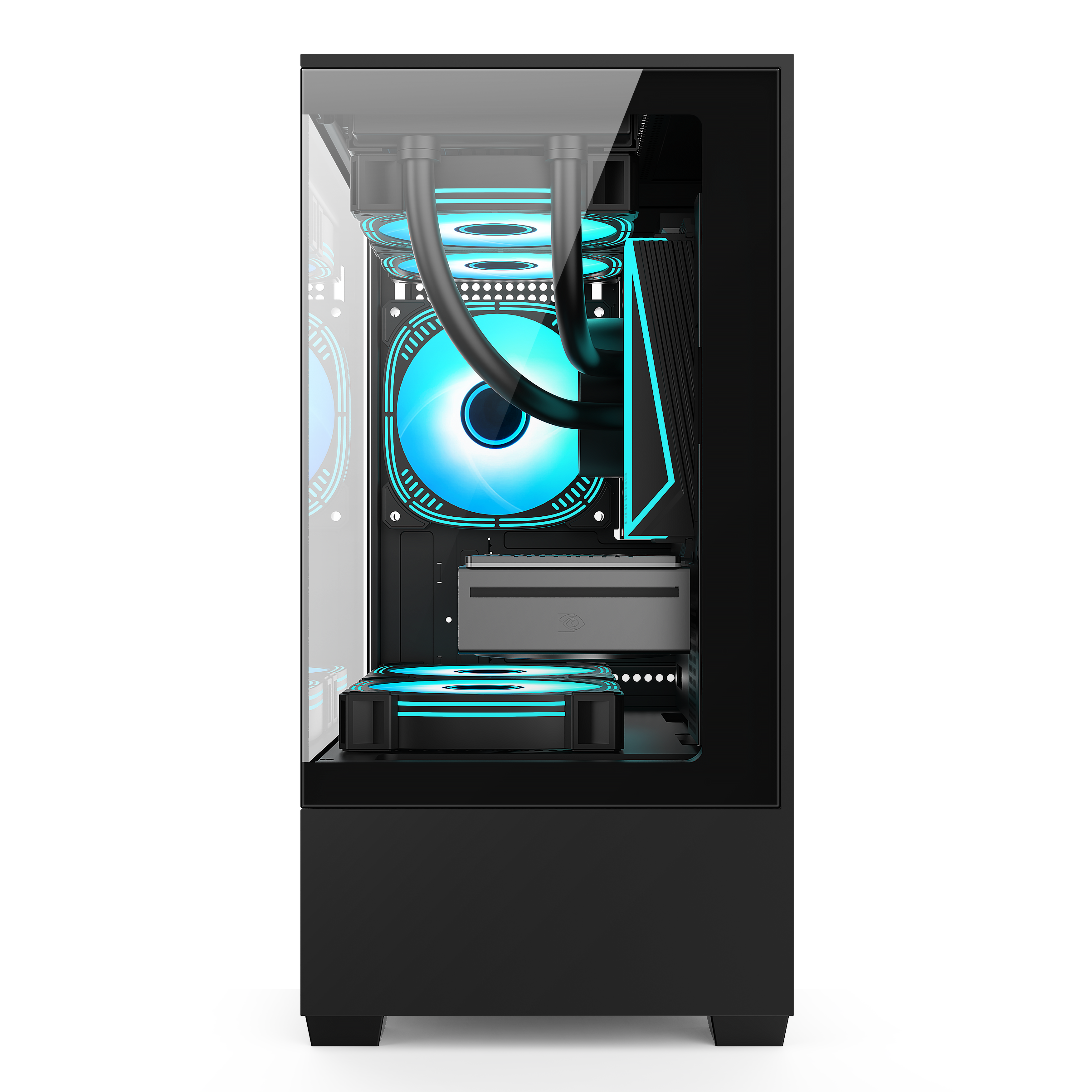 eDragon Casing Veles with 3 RGB Fans
