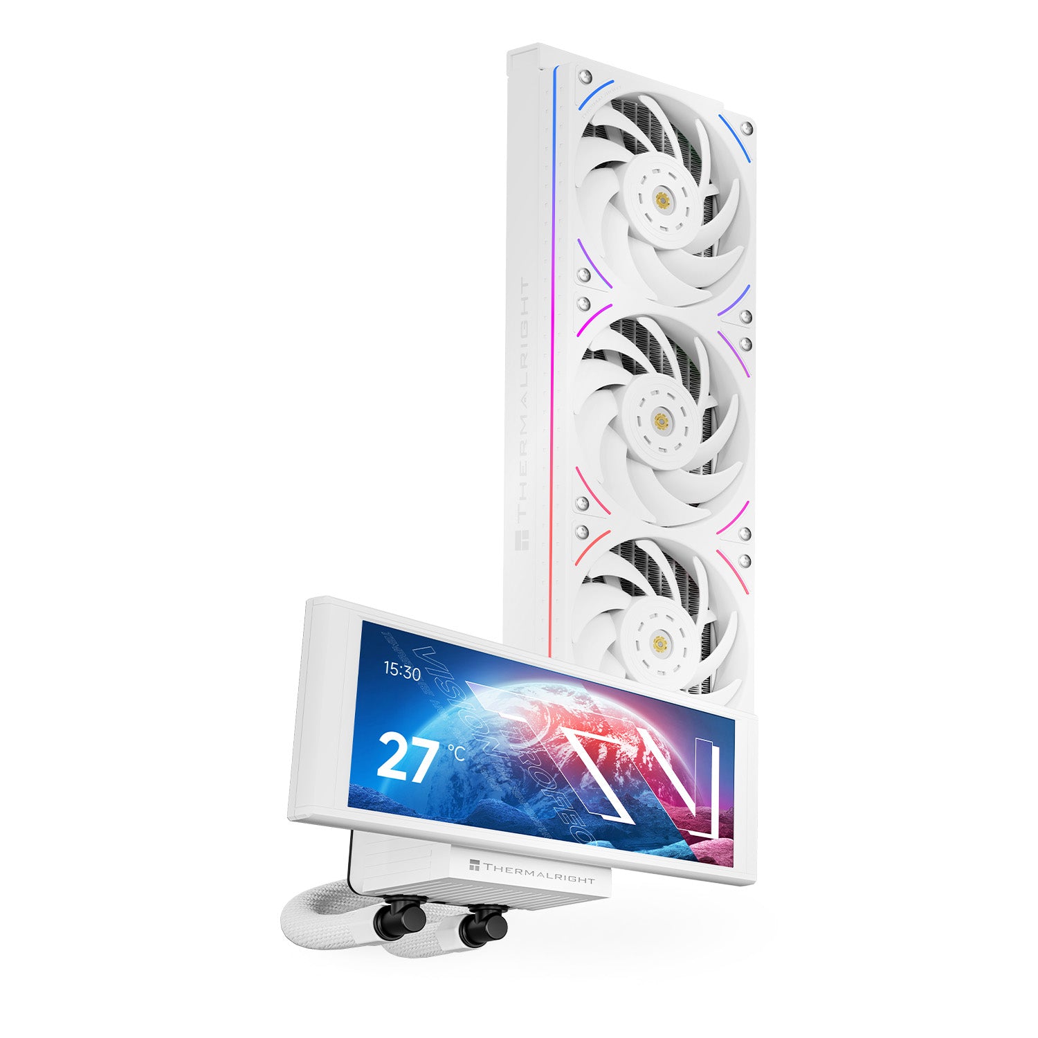 Thermalright Liquid Cooler Trofeo Vision 360 ARGB AIO White 6.86 LCD