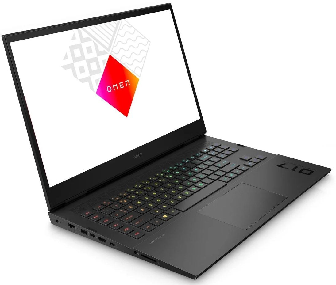 Hp Laptop Omen 17 i7-11800H 16GB DDR4 3200mhz 512 GB M.2 Intel optane Nvme RTX 3060 ~ 130Watts FHD 144Hz Display with charger