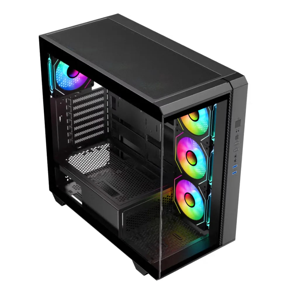 Astro Casing AGC-U31A 4 ARGB Infinity Fans 6-Port Fan Hub + Remote
