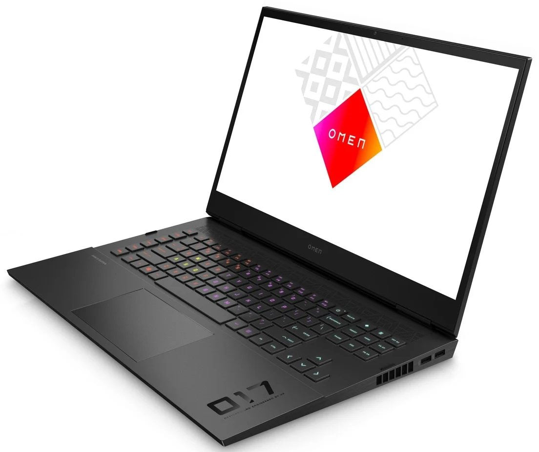 Hp Laptop Omen 17 i7-11800H 16GB DDR4 3200mhz 512 GB M.2 Intel optane Nvme RTX 3060 ~ 130Watts FHD 144Hz Display with charger