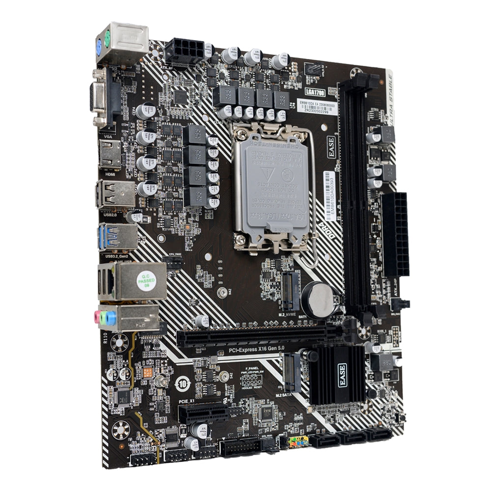 Ease Motherboard H610m EMB610DA Ddr4
