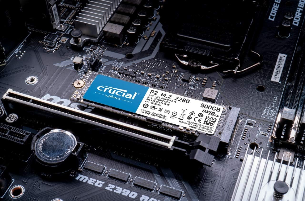 Crucial M.2 NVME SSD P2 1TB