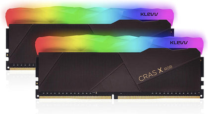 KLEVV Ram Desktop Cras X RGB 16GB Kit (2x 8GB) DDR4-3600MHz