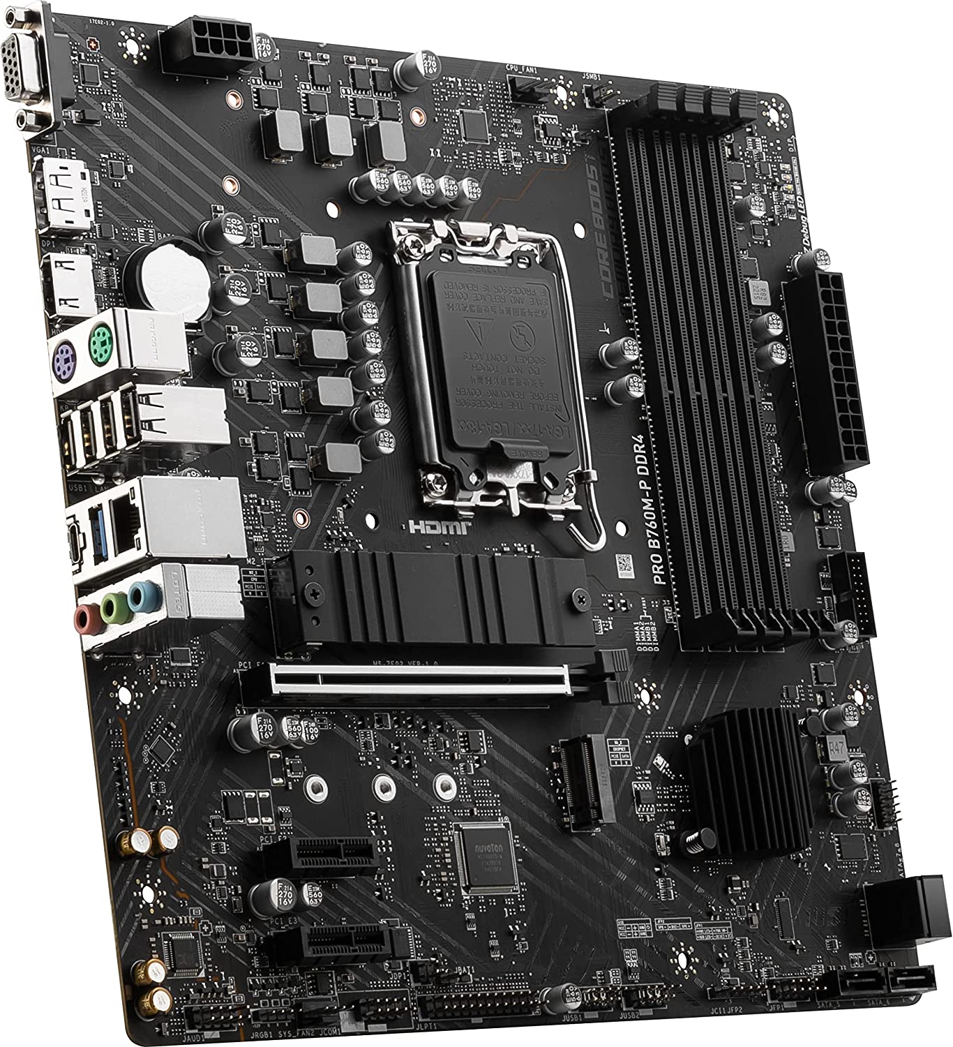 MSI Motherboard PRO B760M-P DDR4