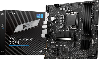 MSI Motherboard PRO B760M-P DDR4