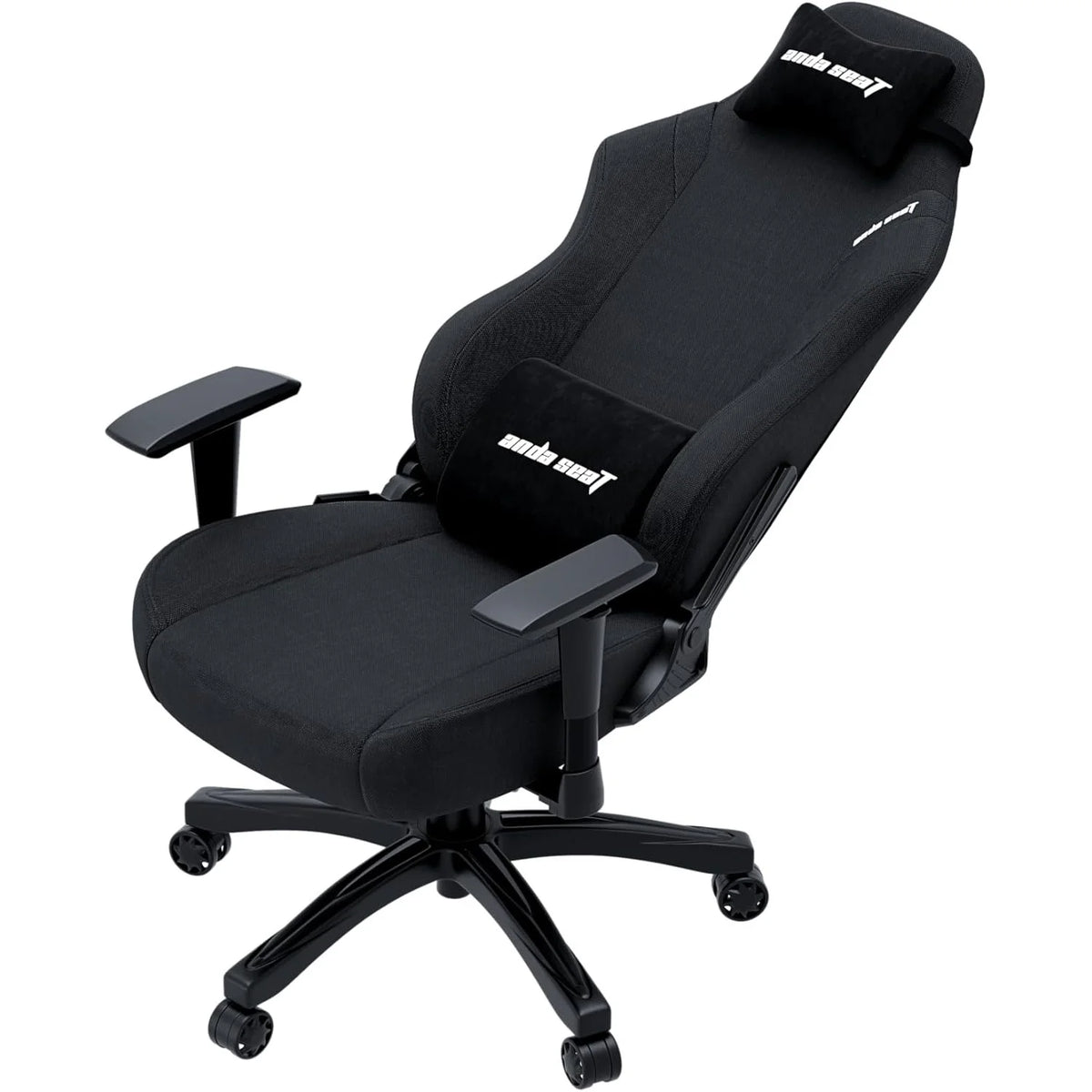 AndaSeat Chair Luna Large PVC Gaming Chair Black Fabric