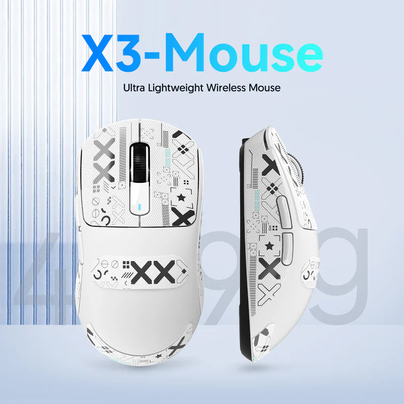 ATTACK SHARK Mouse X3 PRO Three Modes 8K White