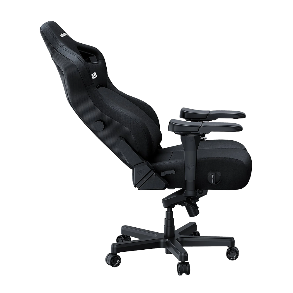 AndaSeat Chair Kaiser 4 V2 Gaming Chair | 6D Armrests Carbon Black Fabric
