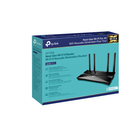 TP LINK Router Archer AX10 AX1500 WiFi 6