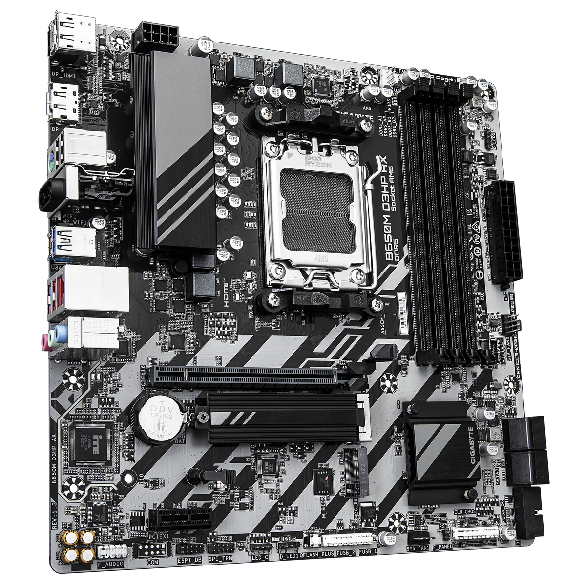 Gigabyte Motherboard B650m D3HP AM5 4 RAM Slots