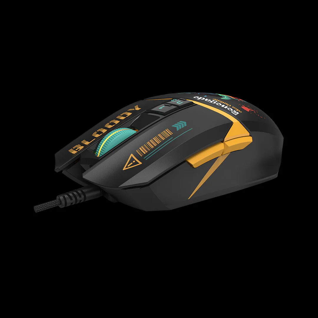 Bloody W63 Max RGB Gaming Mouse Renegade Midnight