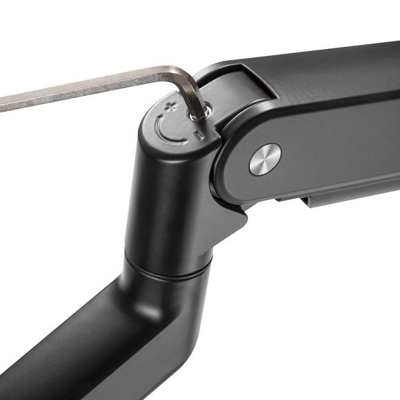 MXG LED Stand BMA-12U Single Monitor Premium Aluminum Spring-Assisted With 3.0 USB