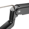 MXG LED Stand BMA-12U Single Monitor Premium Aluminum Spring-Assisted With 3.0 USB