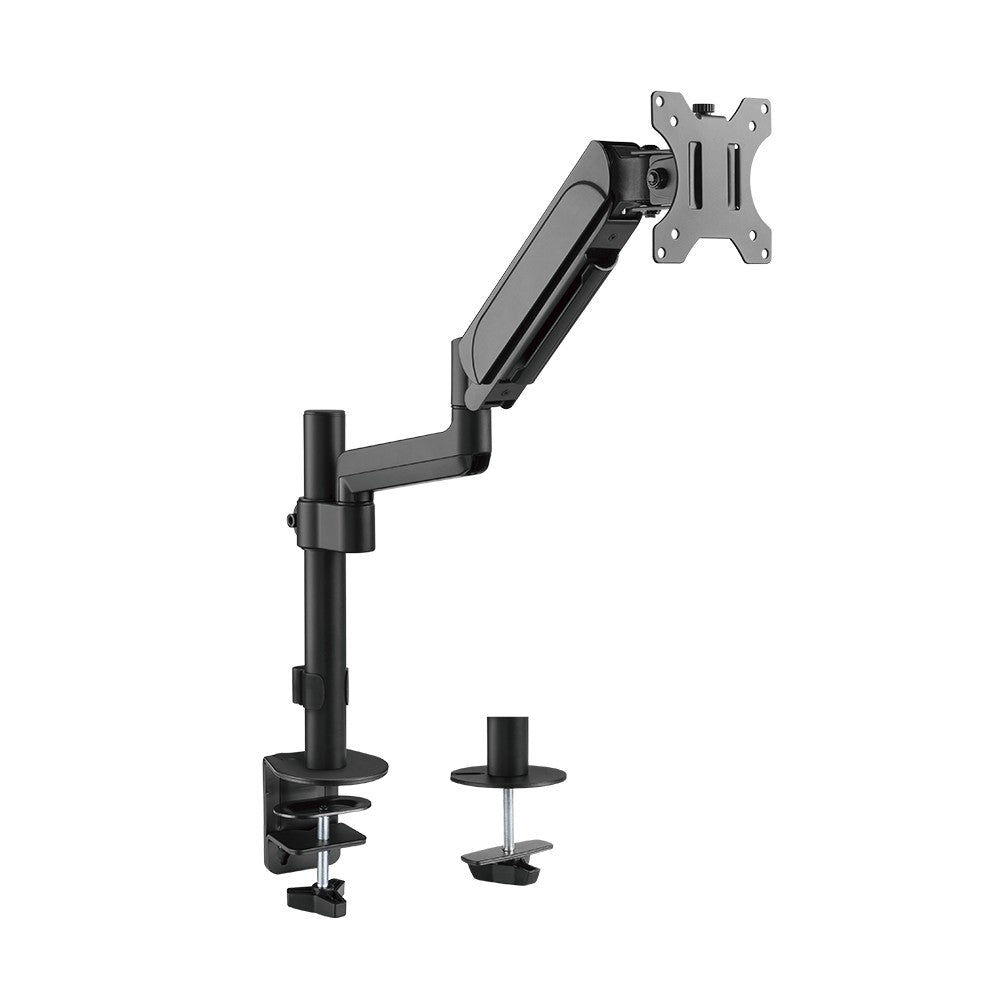 MXG LED Stand PMA-12 Single Monitor Pole-Mounted Spring-Assisted Monitor Arm