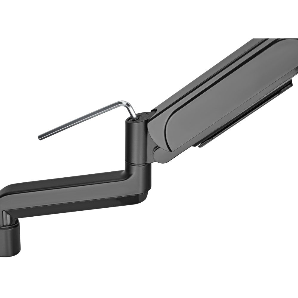 MXG LED Stand PMA-12 Single Monitor Pole-Mounted Spring-Assisted Monitor Arm