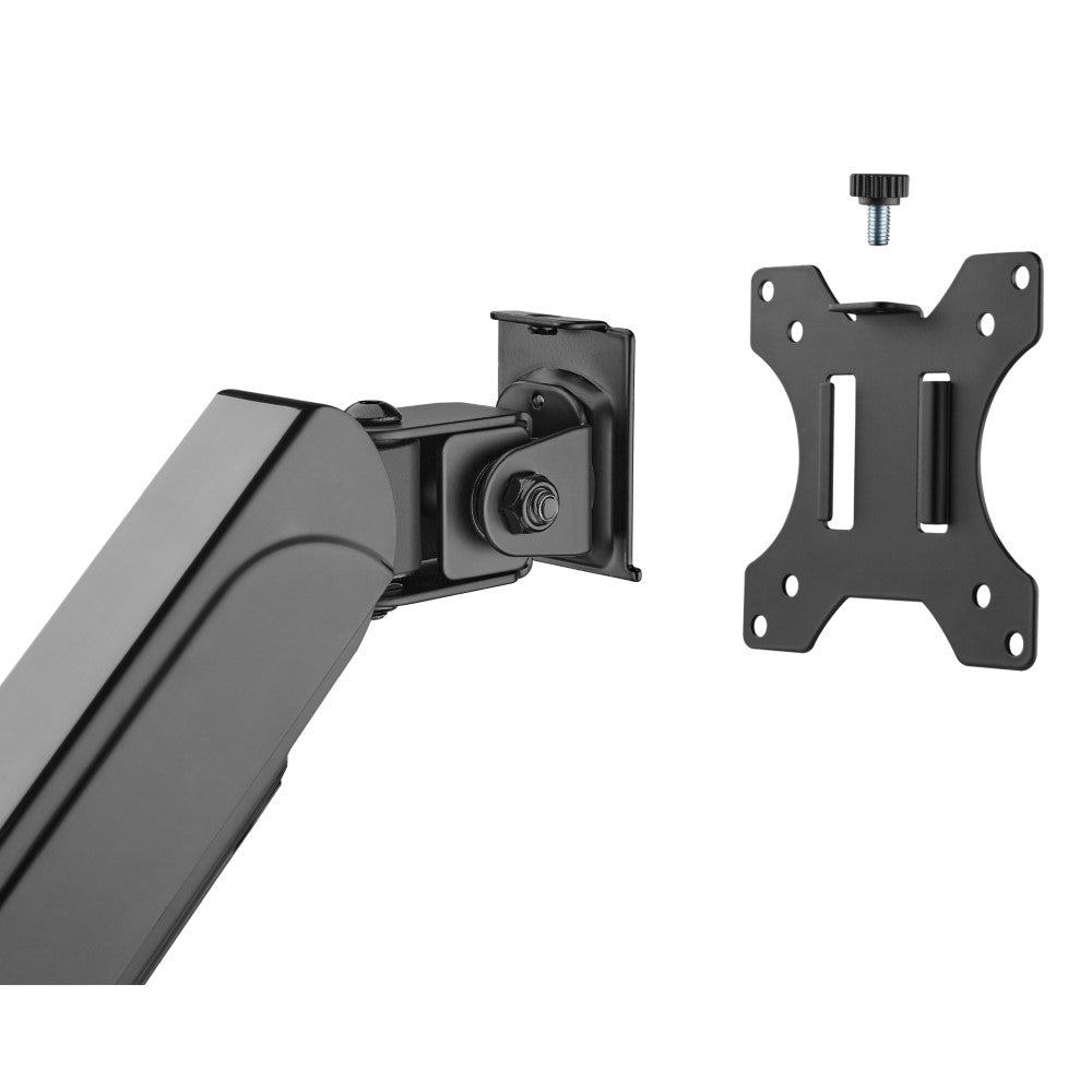 MXG LED Stand PMA-12 Single Monitor Pole-Mounted Spring-Assisted Monitor Arm