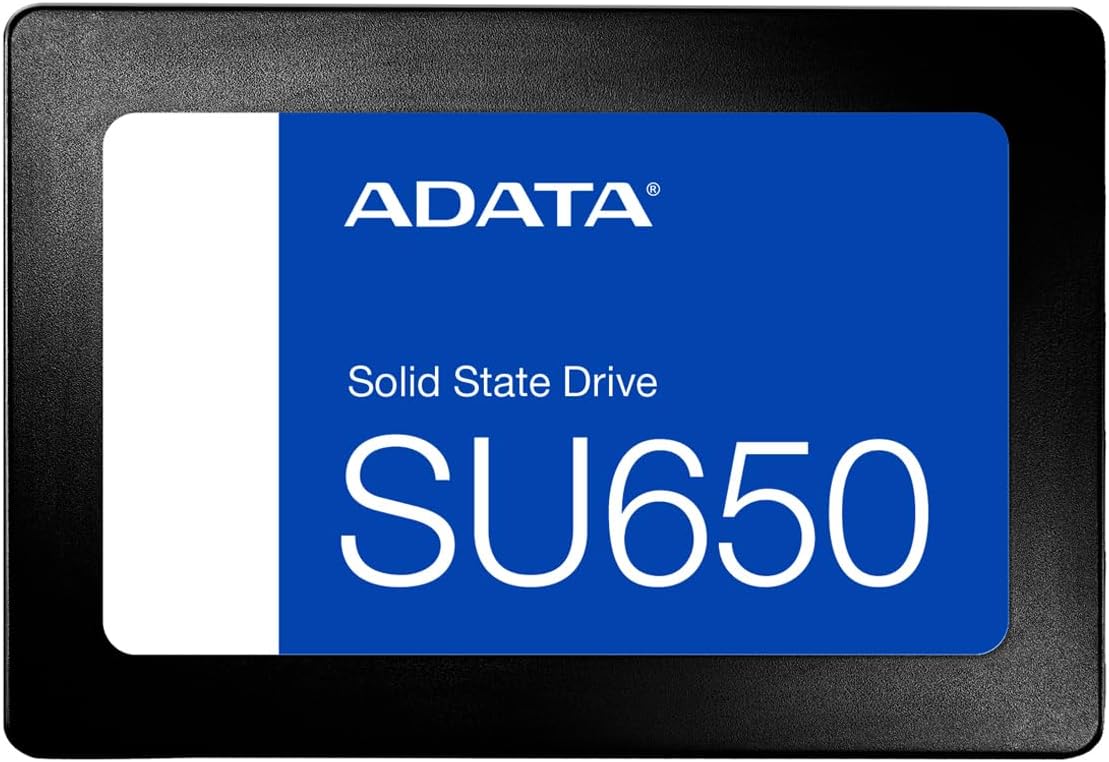ADATA SATA SSD 2.5 Inch SU650 Solid State Drive 256GB