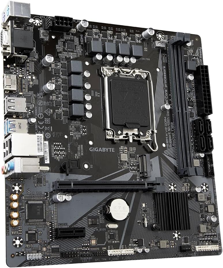 Gigabyte Motherboard H610m h V2 Ddr4
