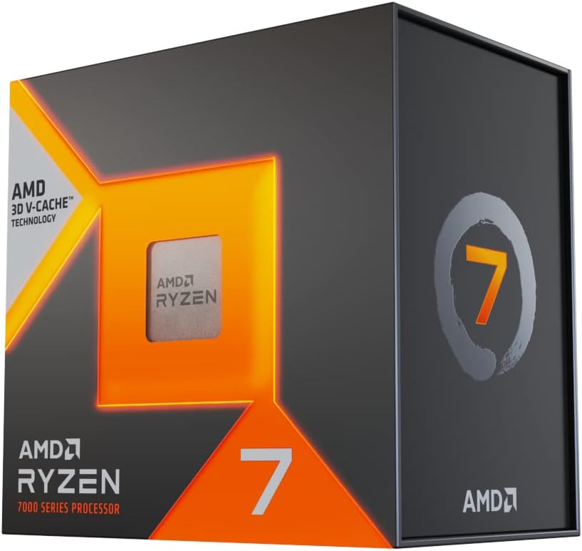 AMD Processor RYZEN 7 7800X 3D Box