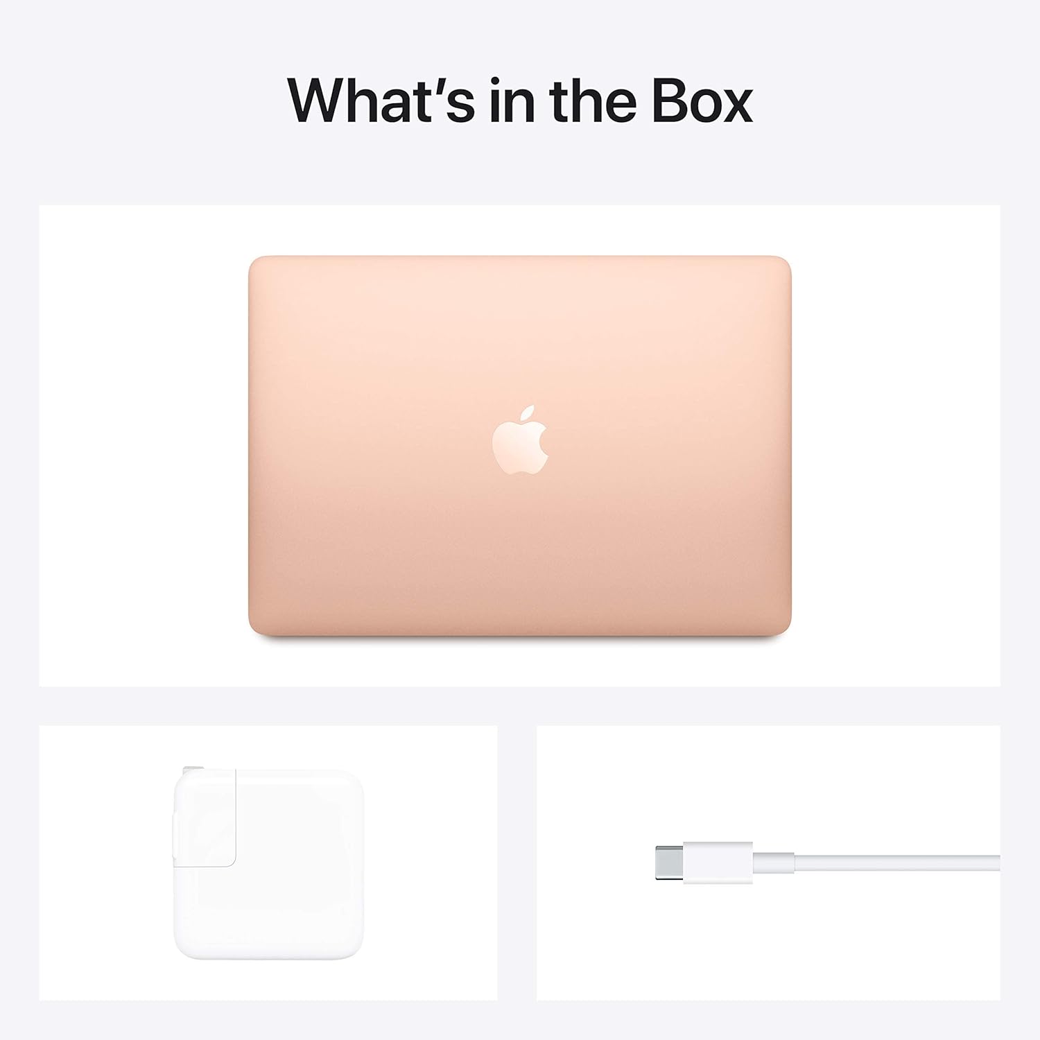 Apple Macbook Air MGN63 M1 Chip 8GB,256GB SSD 13 Inch Gold Slightly Used With charger and Box