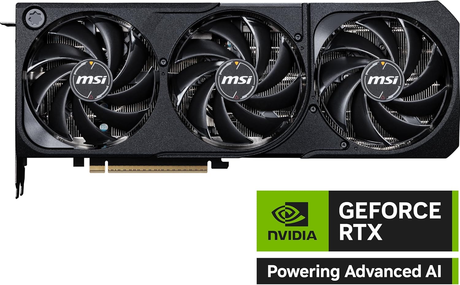 MSI Graphic Card RTX 5070 Ti 16GB Shadow 3x OC