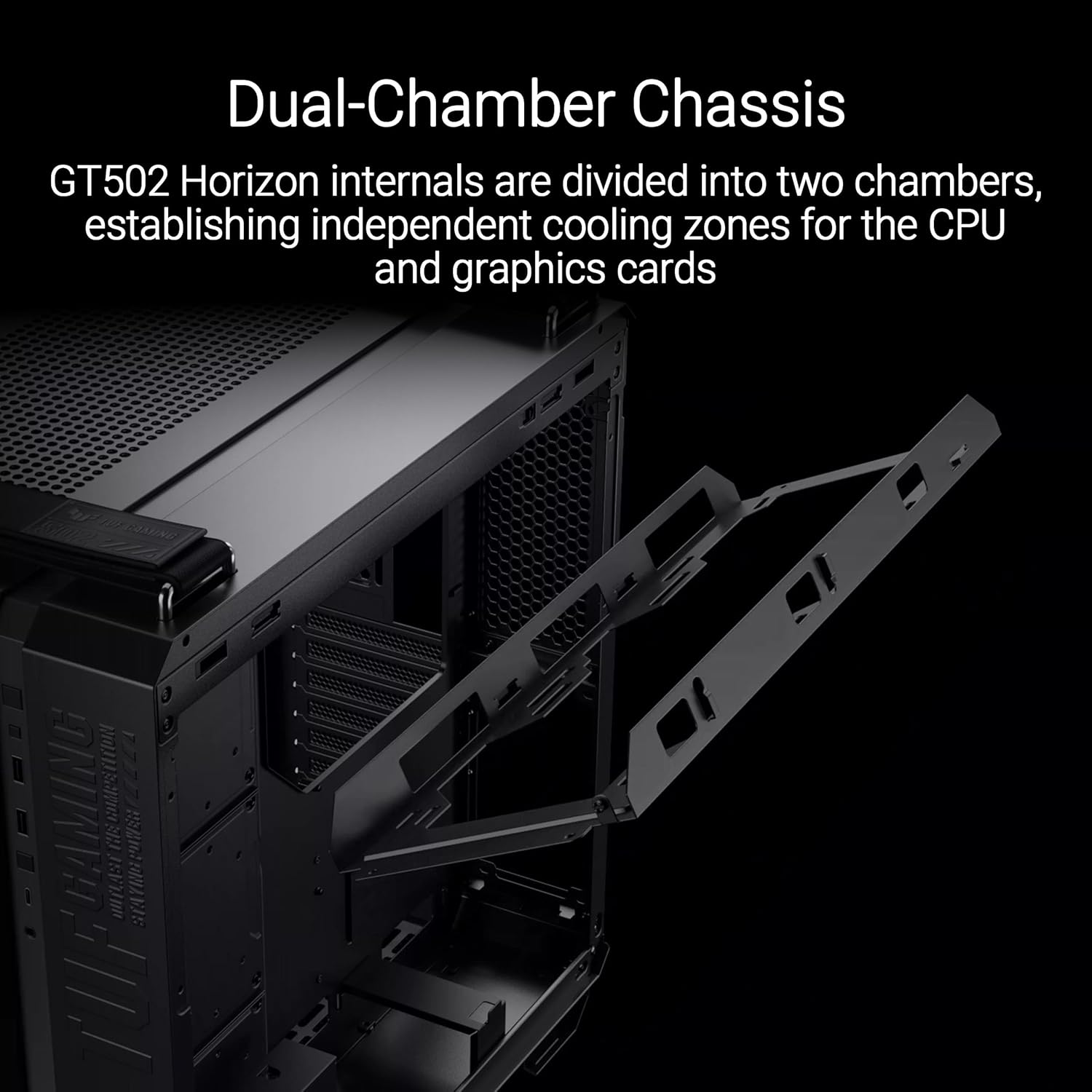 ASUS Casing TUF Gaming GT502 Horizon Black