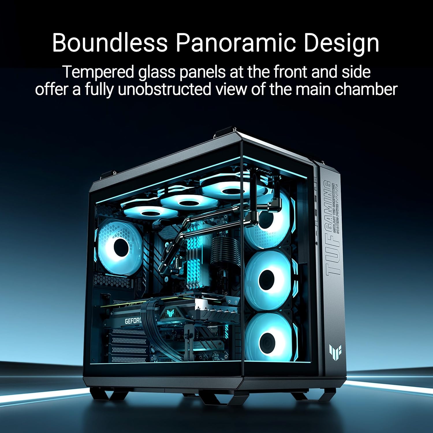 ASUS Casing TUF Gaming GT502 Horizon Black