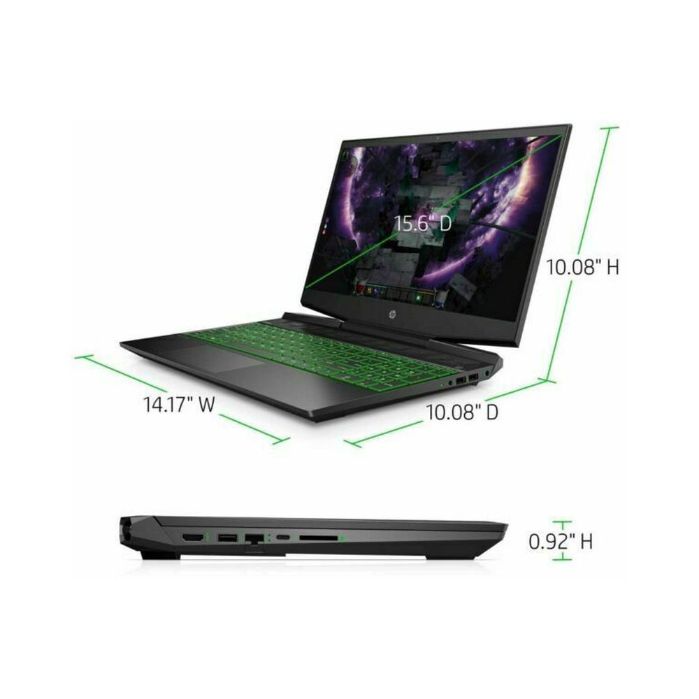 HP Laptop Pavilion Gaming 15-EC2050AX Ryzen 5 5600H GTX 1650 4GB 8GB Ram 512GB SSD 15.6 144Hz