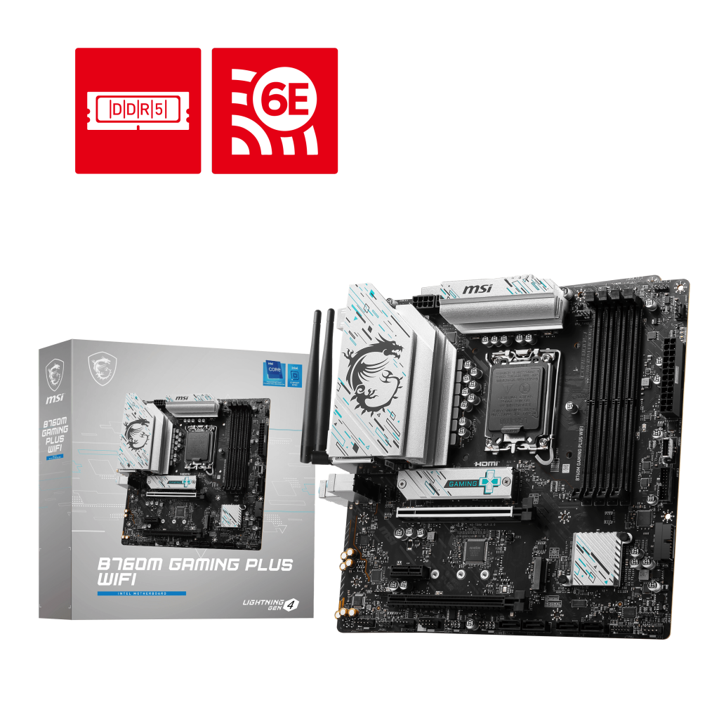 MSI Motherboard B760m Gaming Plus Wifi DDR5