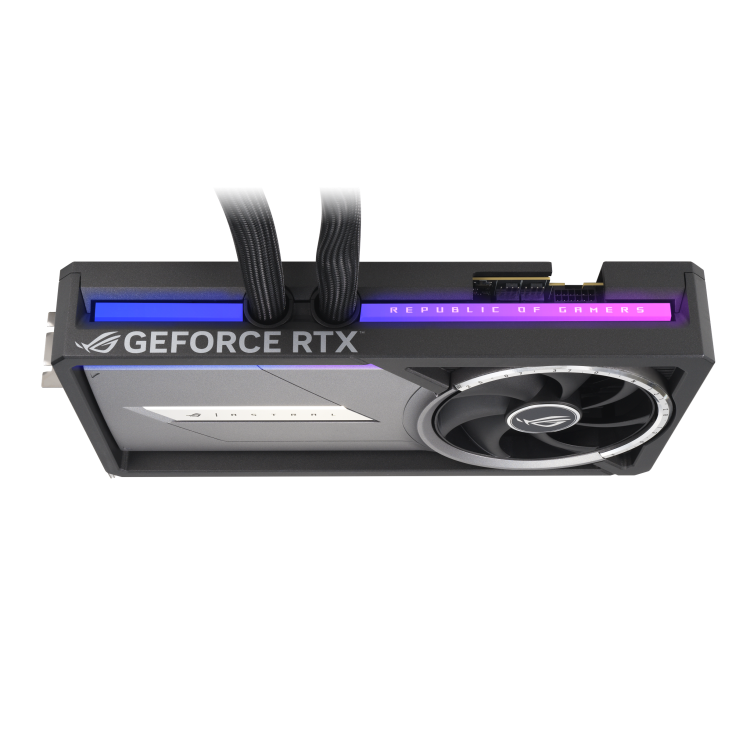 Asus Graphic Card Rog Astral LC RTX 5090 32GB OC 360mm Radiator AIO Cooler