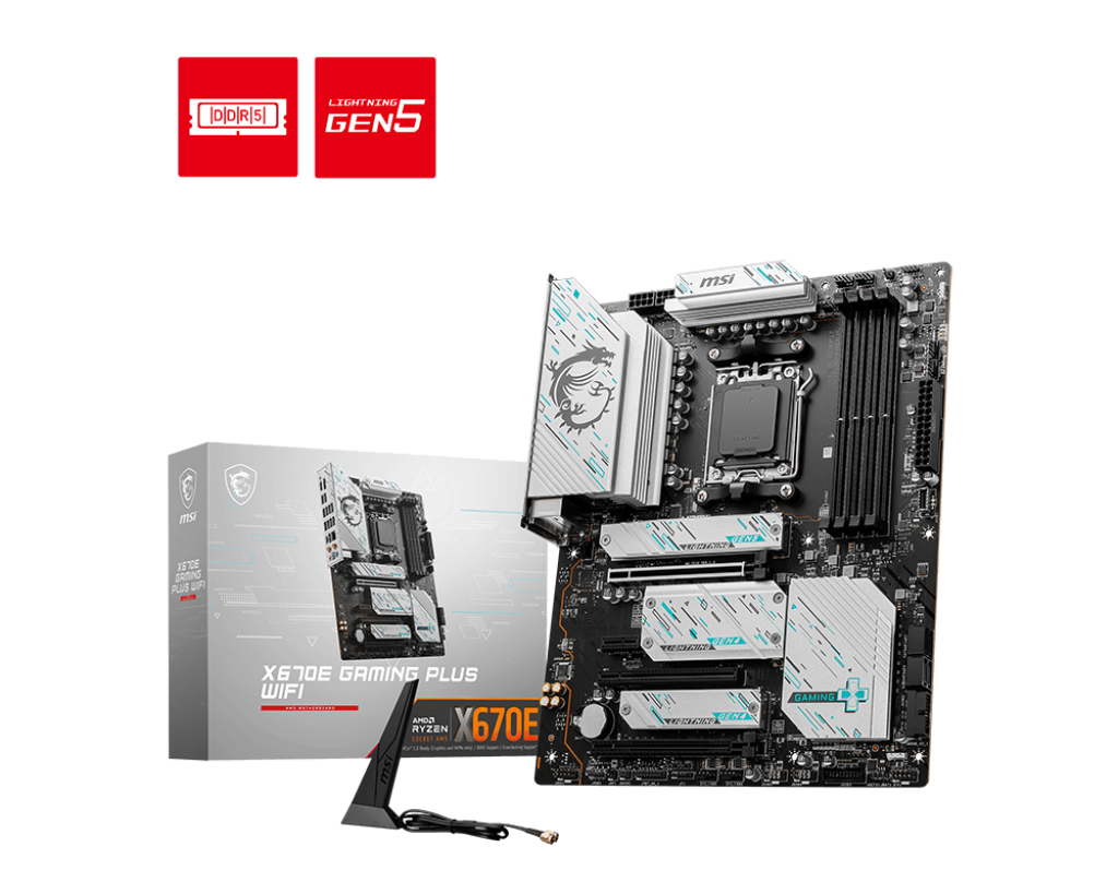 MSI Motherboard X670E Gaming Plus WIFI