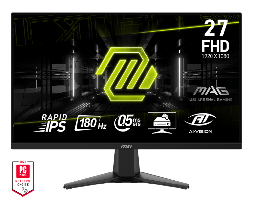 MSI LED Monitor MAG 275F 27 Inch Full HD 180Hz 1ms Rapid IPS