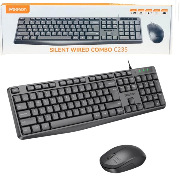 Meetion keyboard Mouse C235 Wired Combo
