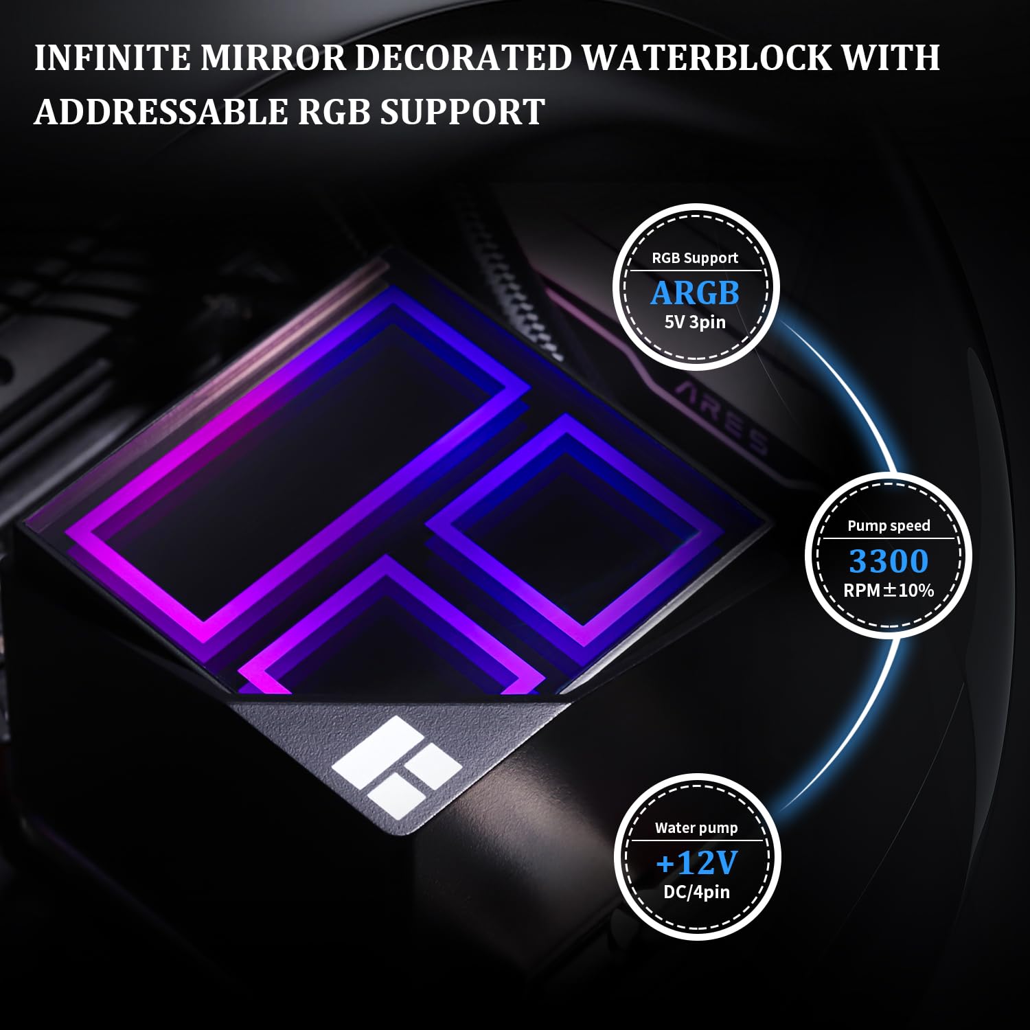 Thermalright Liquid Cooler Frozen Infinity 240 ARGB Black