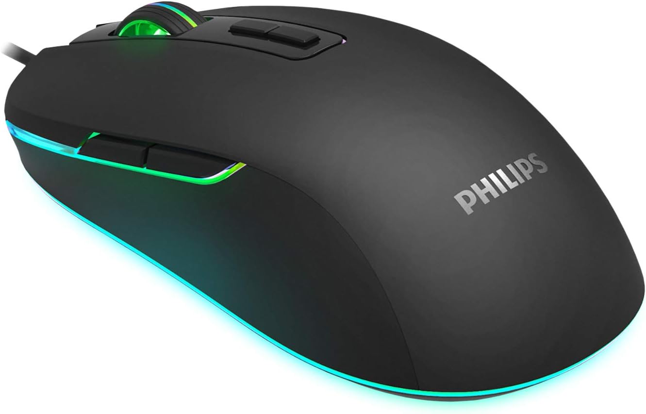 Philips Mouse G414 Gaming Mouse Wired Black