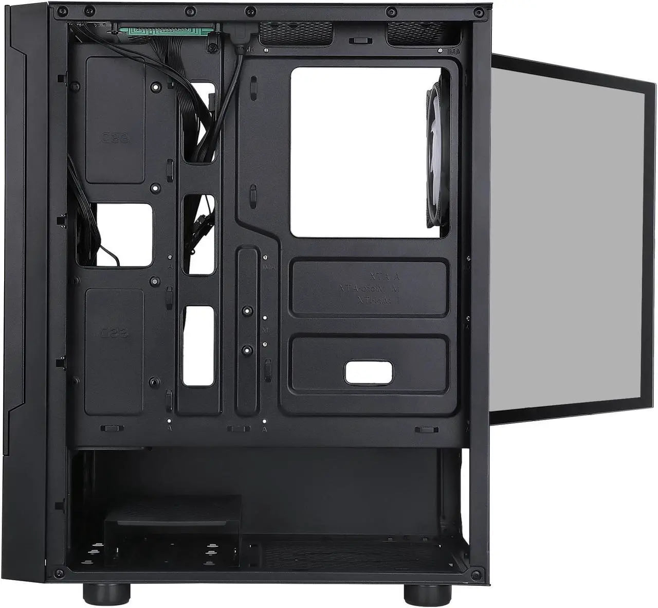 Sama Casing 3307 ATX 3 ARGB Fan